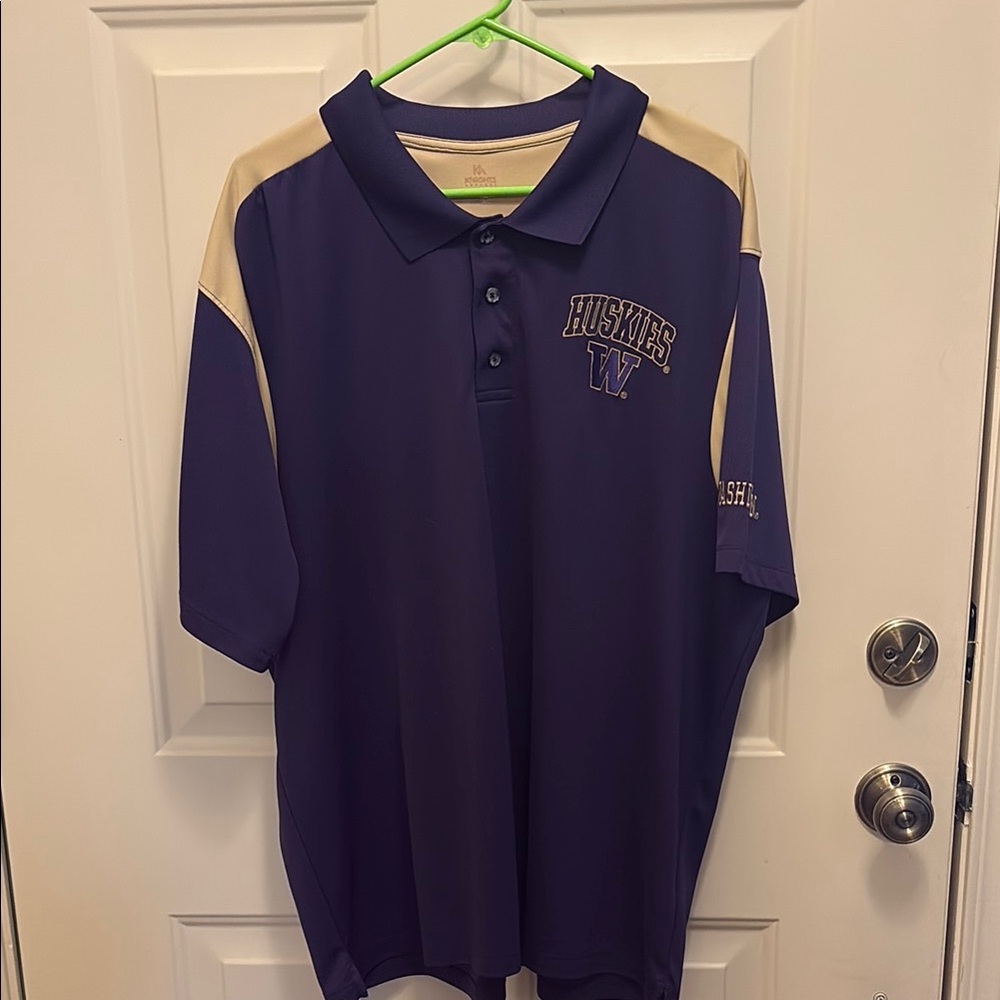 Purple Huskies Men’s Polo shirt